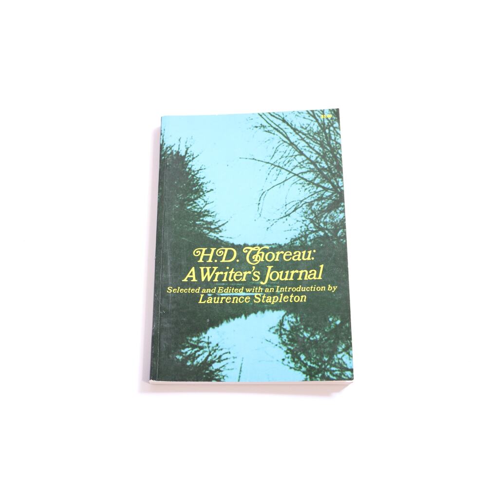 Thoreau, A Writer's Journal, Laurence Stapleton, Writing, ~ 250407-WH 347